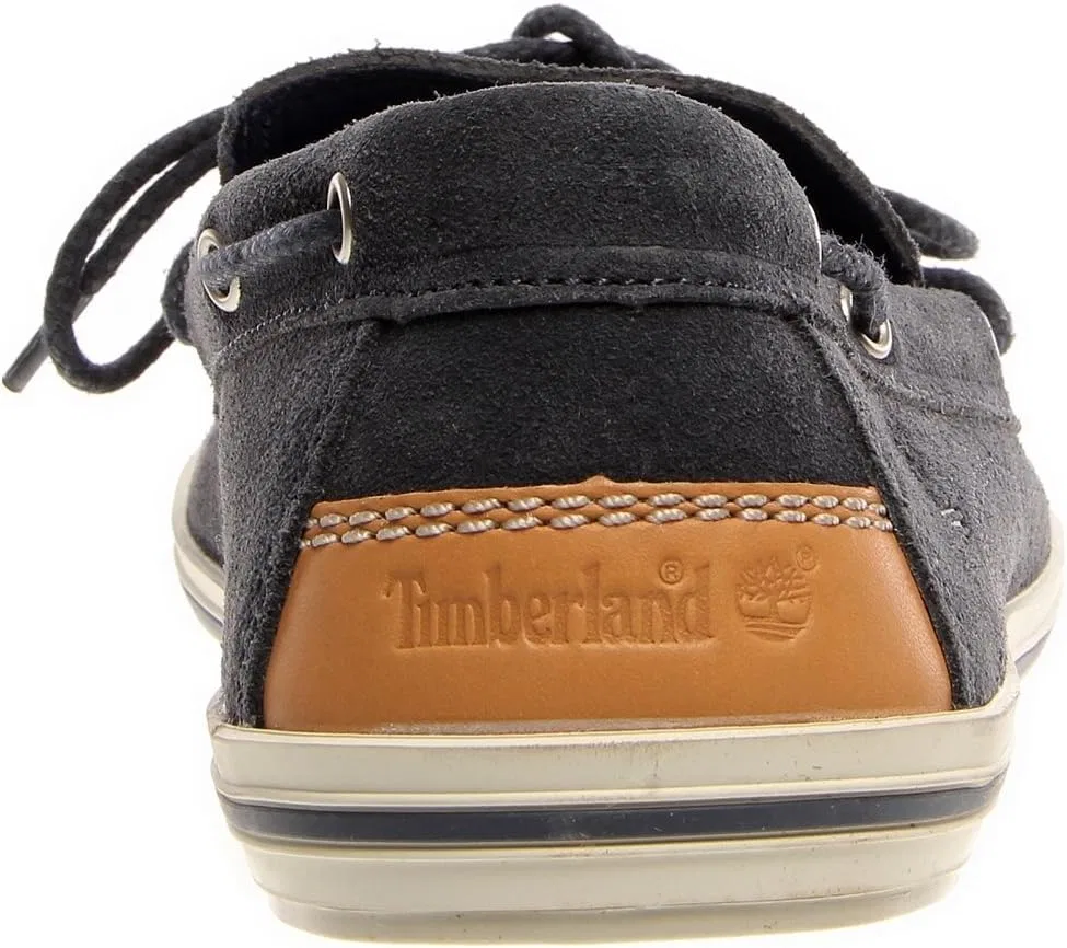 Мужские мокасины Timberland EK Casco Bay FTM с одним ушком, Blue Blue — фото 4