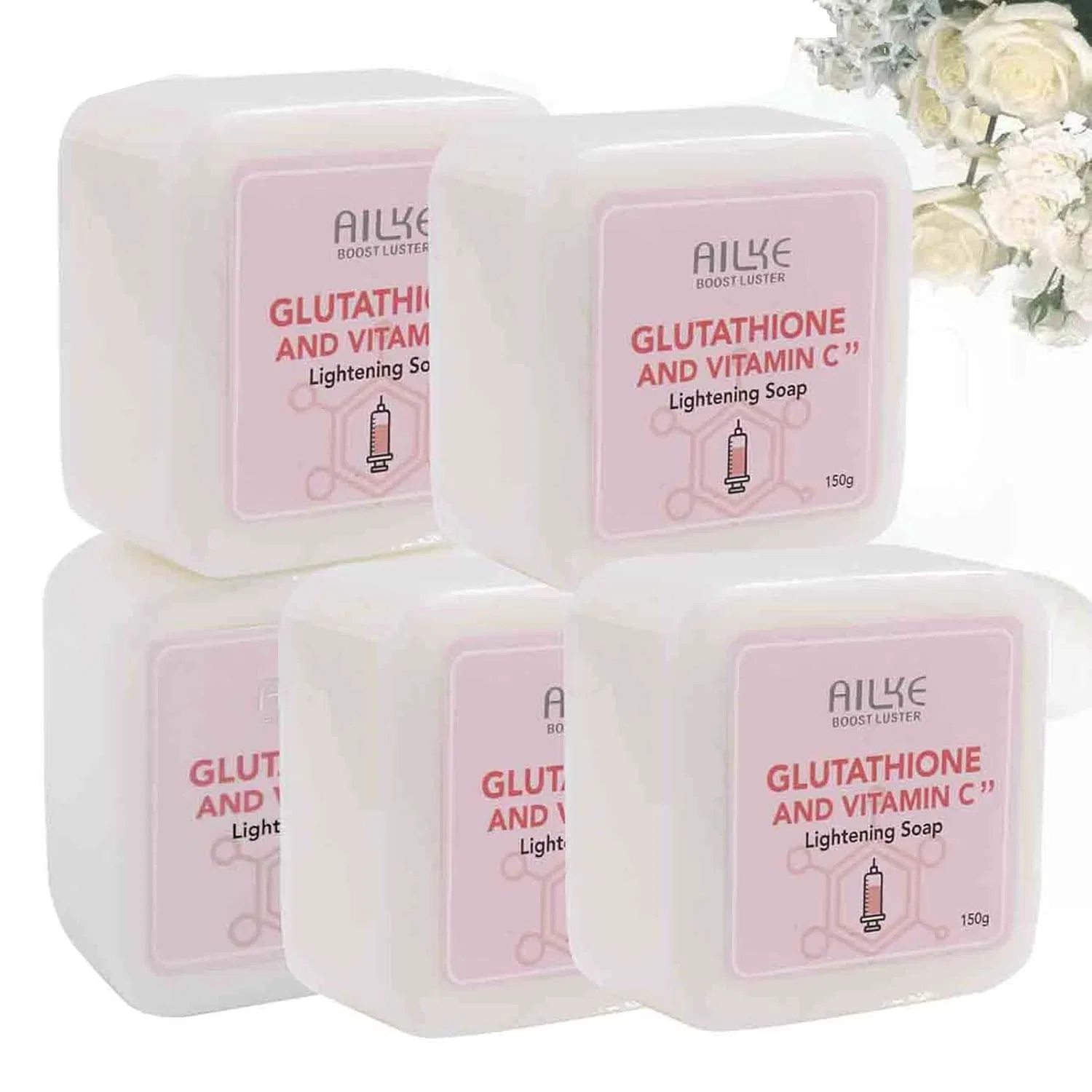 Мыло увлажняющее AILKE BOOST LUSTER, набор 5 шт, 150 г, 5 Items