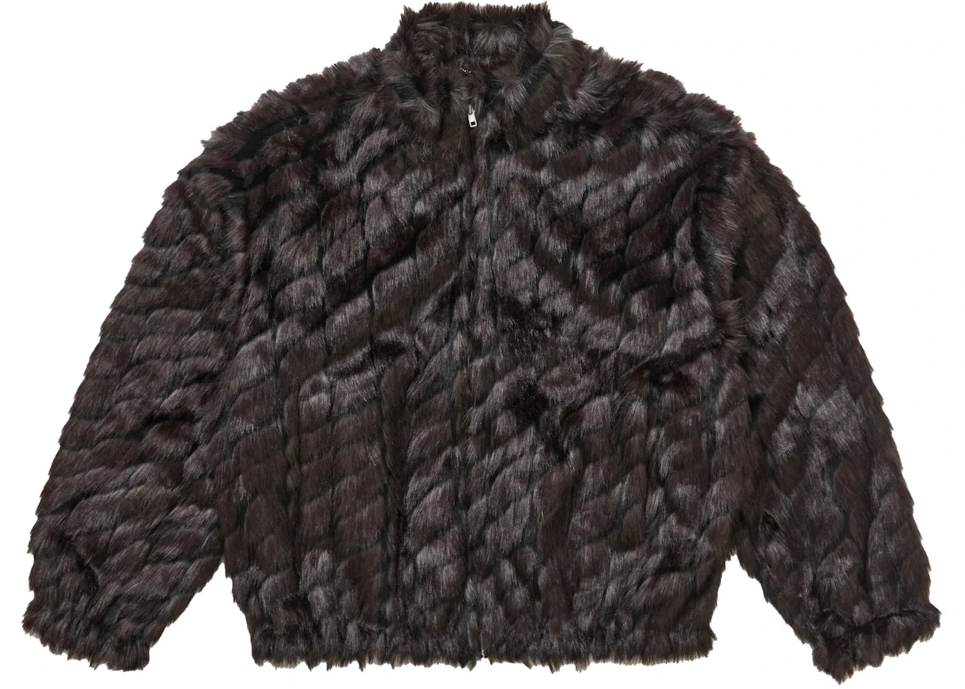 Мужская куртка с ветрозащитой из искусственного меха Supreme Jacket, Black