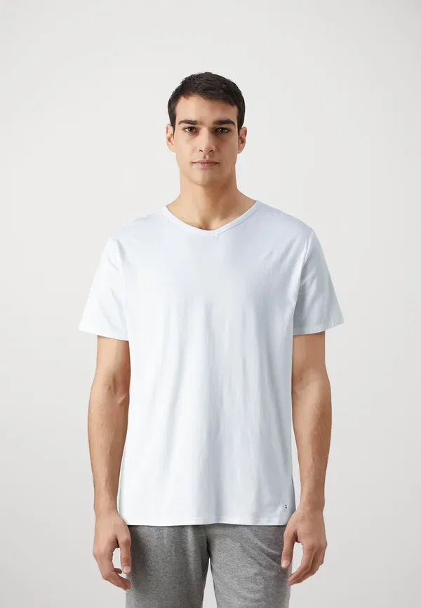 Футболка дышащая Tee 3 pack Tommy Hilfiger, white, белый — фото 2