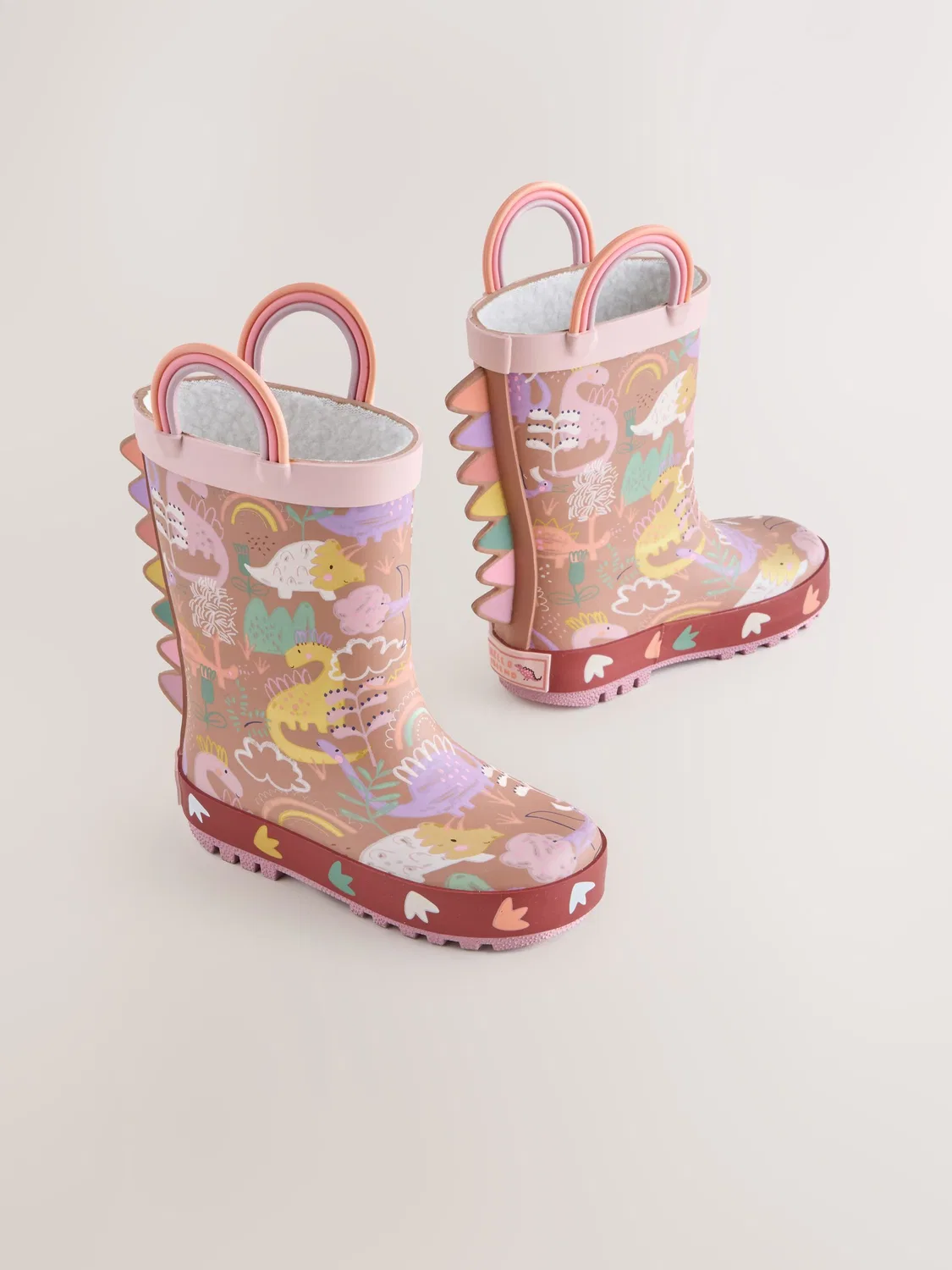 Резиновые сапоги Handle Wellies Next, Нейтральный Дино