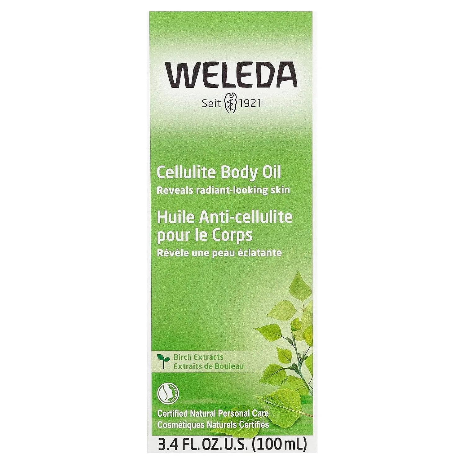 Масло от целлюлита с березой 100ml, WELEDA — фото 2