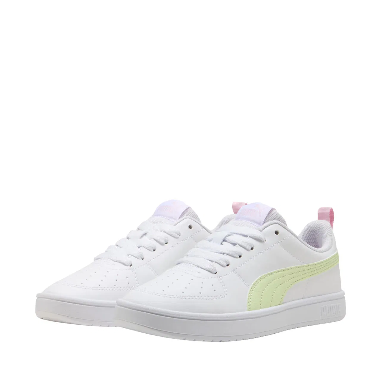 Детские кроссовки из искусственной кожи Puma Rickie, Weiß — фото 2