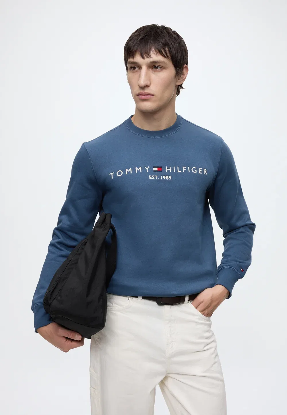 Логотип - толстовка Tommy Hilfiger, Aegean Sea — фото 4