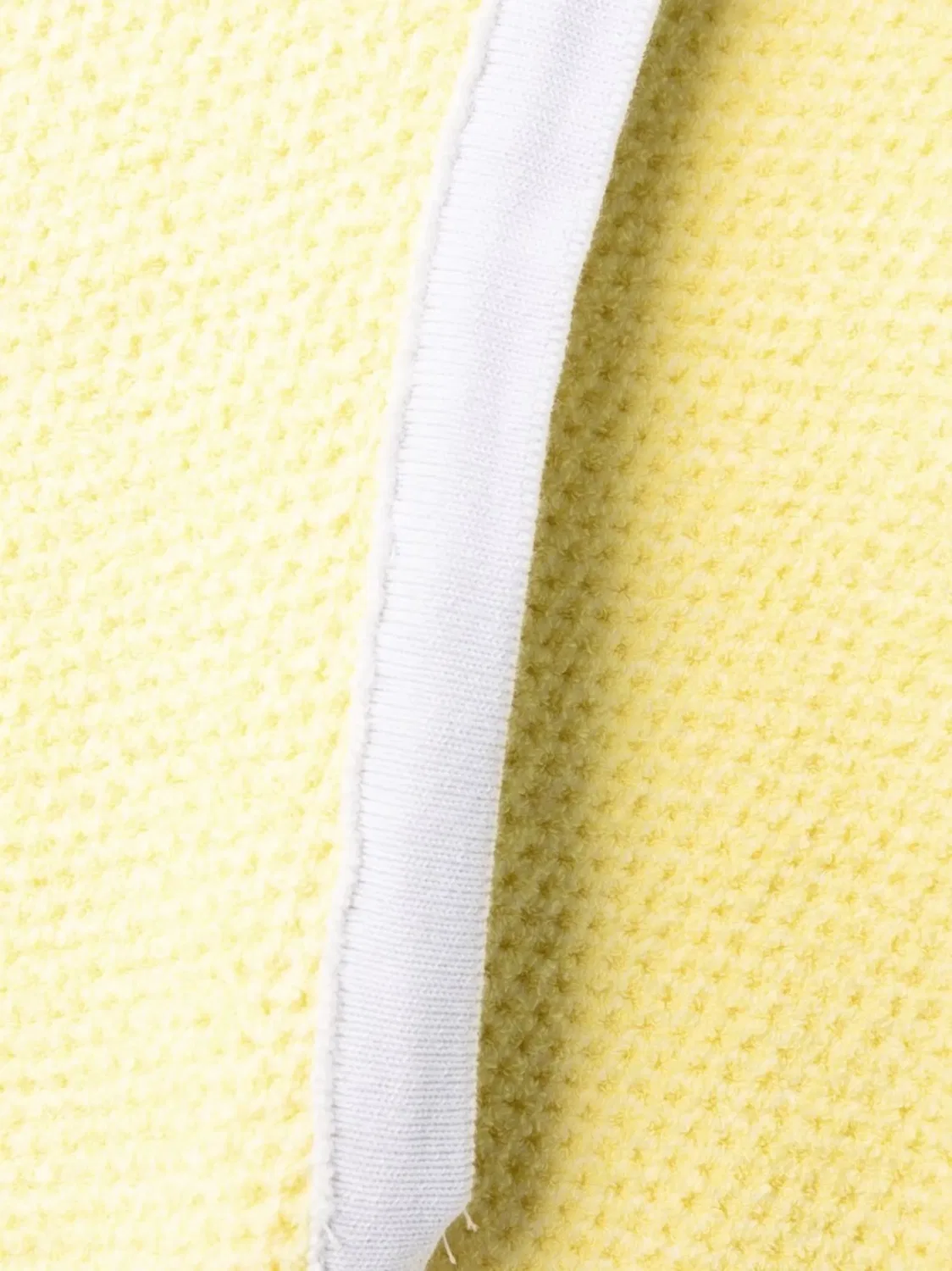 Jacquemus Вязаное мини-платье Sorbetto желтое — фото 3