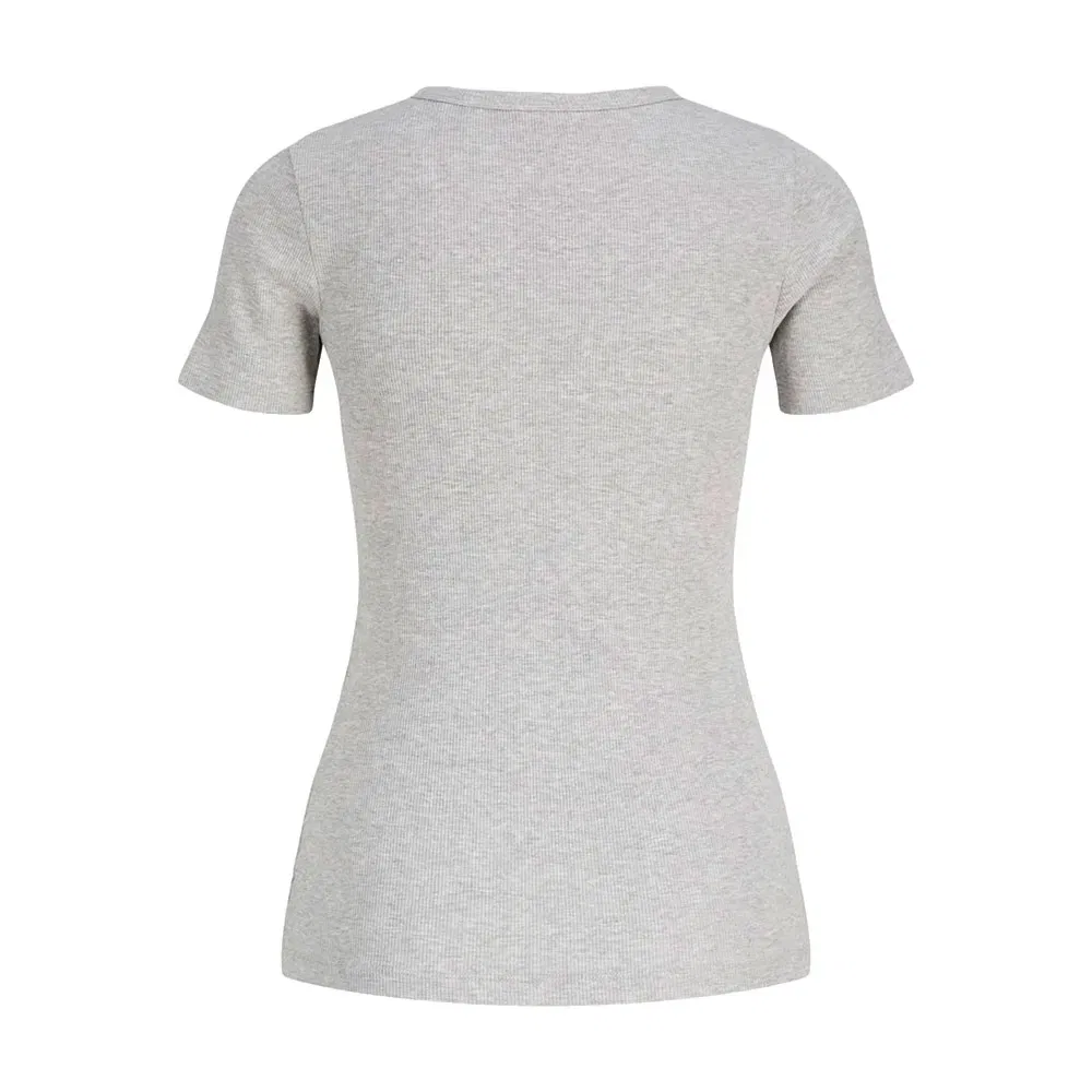 Детская футболка с коротким рукавом Frankie Straight Fit JJXX Jack & jones, Grey — фото 2