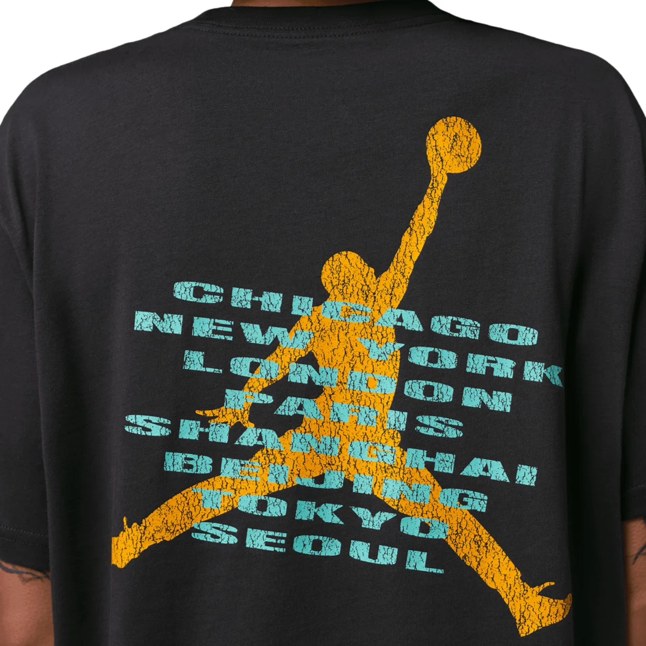 Футболка женская Brooklyn Graphic Jordan, цвет Off Noir — фото 4