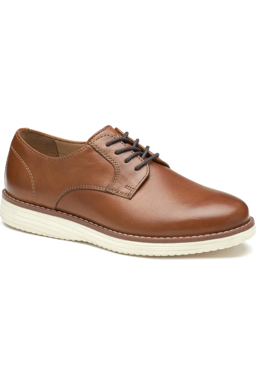 Детские туфли дерби на плоской подошве Upton Johnston & Murphy, Tan Full Grain