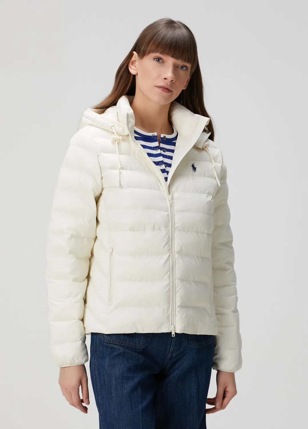 Куртка капюшон Polo Ralph Lauren, cream