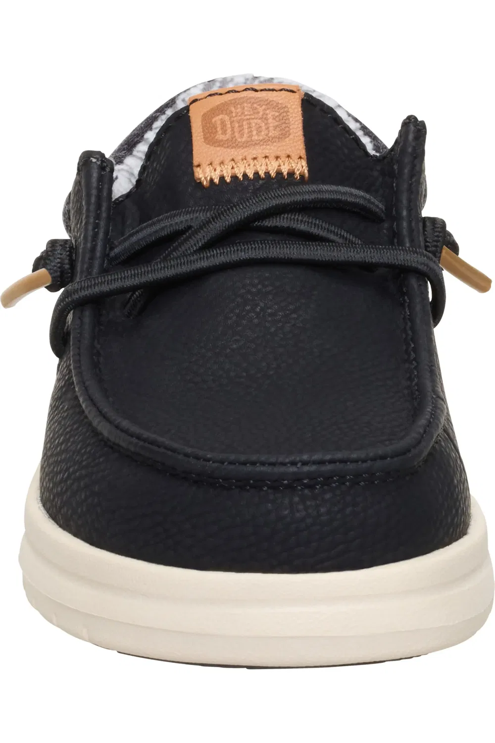 Детские туфли слипоны с узлом-шнуровкой Paul Classic Slip-On Hey Dude, черный — фото 3