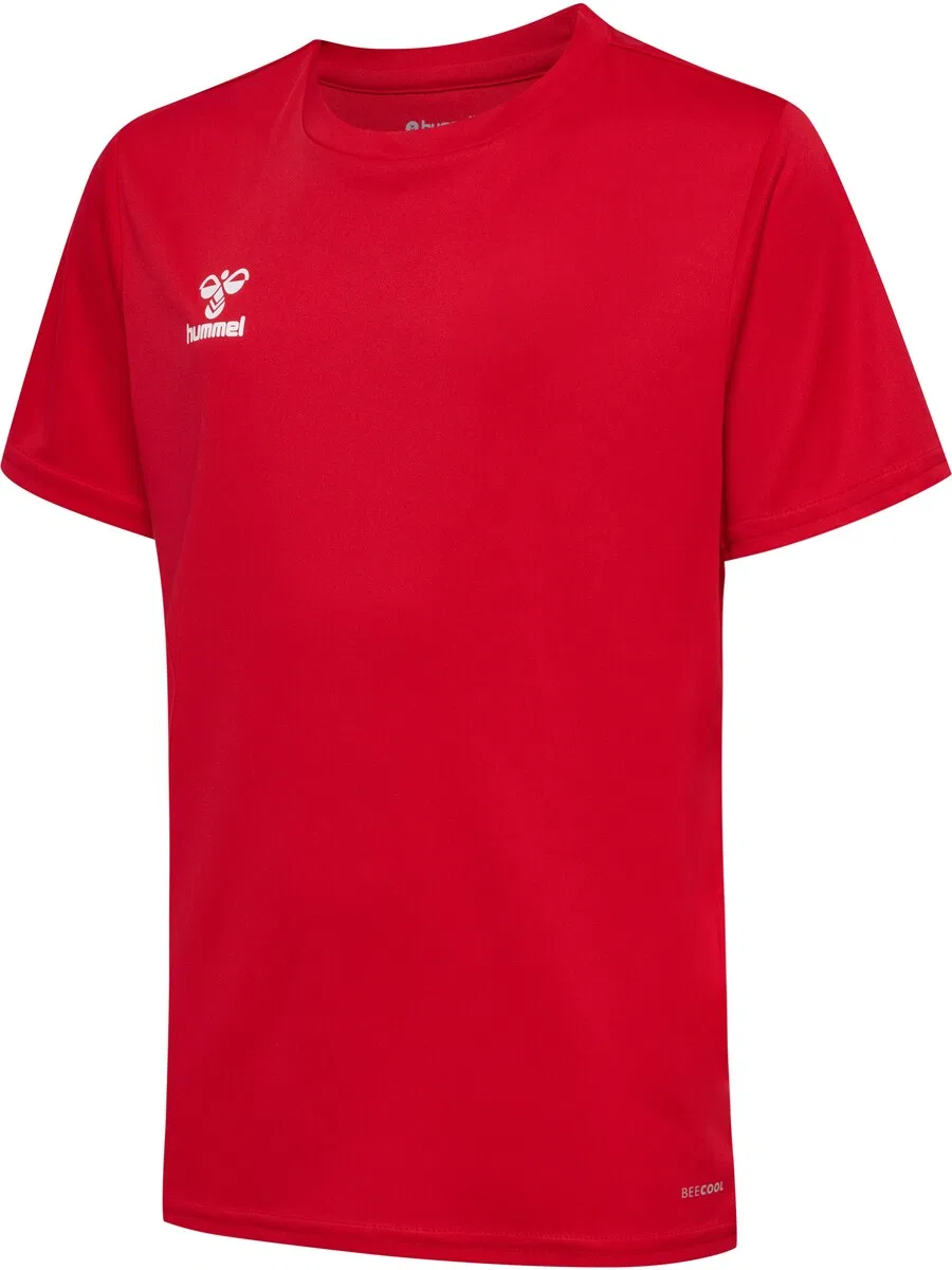 Спортивная футболка Hummel Performance Shirt 'Essential' в кроваво-красном цвете — фото 3