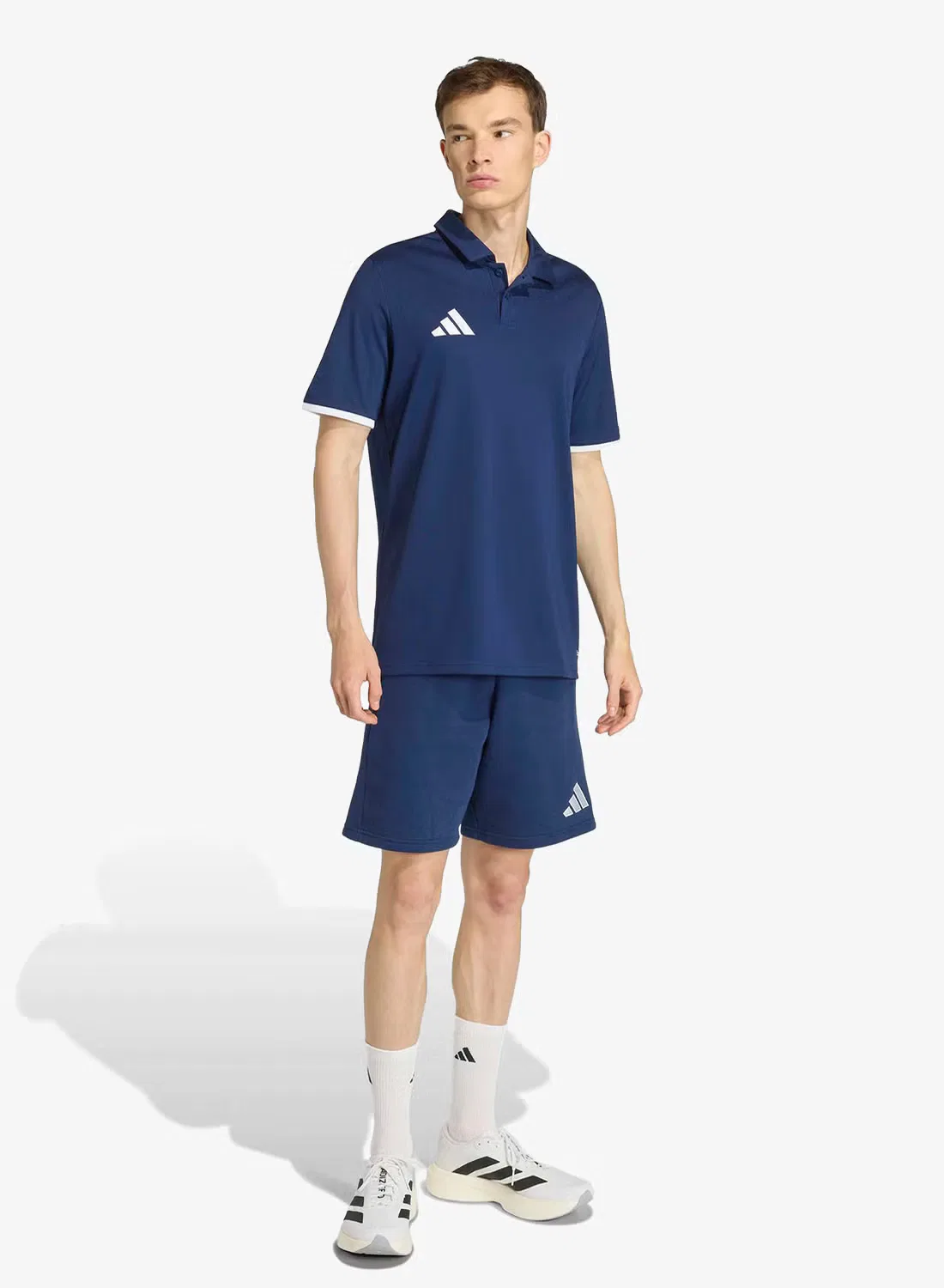Поло с технологией Climacool Entrada 26 Adidas, белый — фото 4