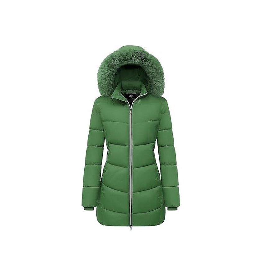 

Куртка Moerdeng Winter Windproof Thicken Hooded, зеленый