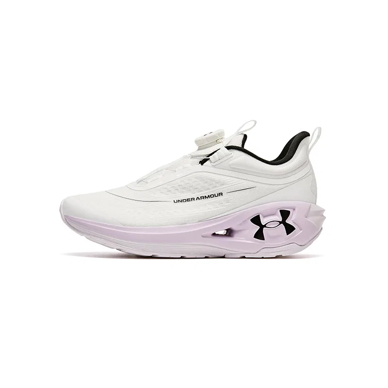 Детские беговые кроссовки с полным покрытием Under Armour, White/Pink