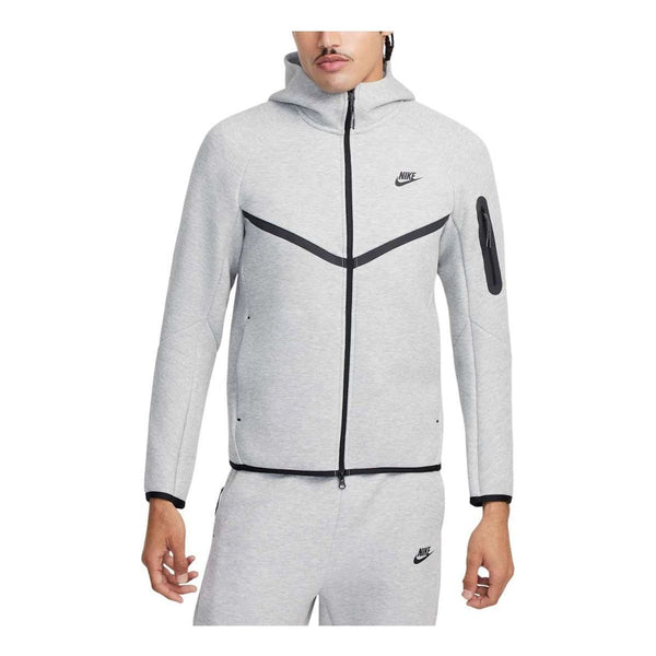 

Куртка sportswear tech fleece windrunner jacket asia sizing 'dark grey heather' Nike, серый