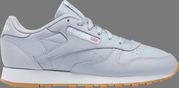 

Кроссовки wmns classic leather 'cold grey' Reebok, серый