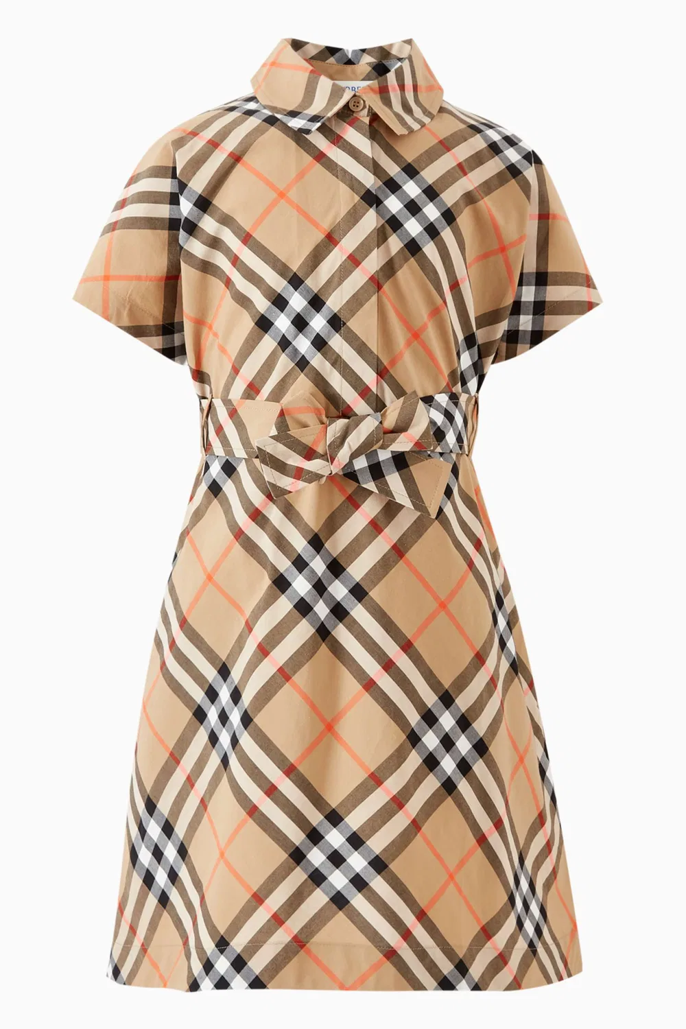Платье-трапеция хлопковое Giulietta Burberry