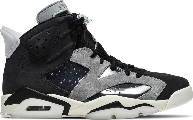 

Кроссовки Wmns Air Jordan 6 Retro Tech Chrome, серый