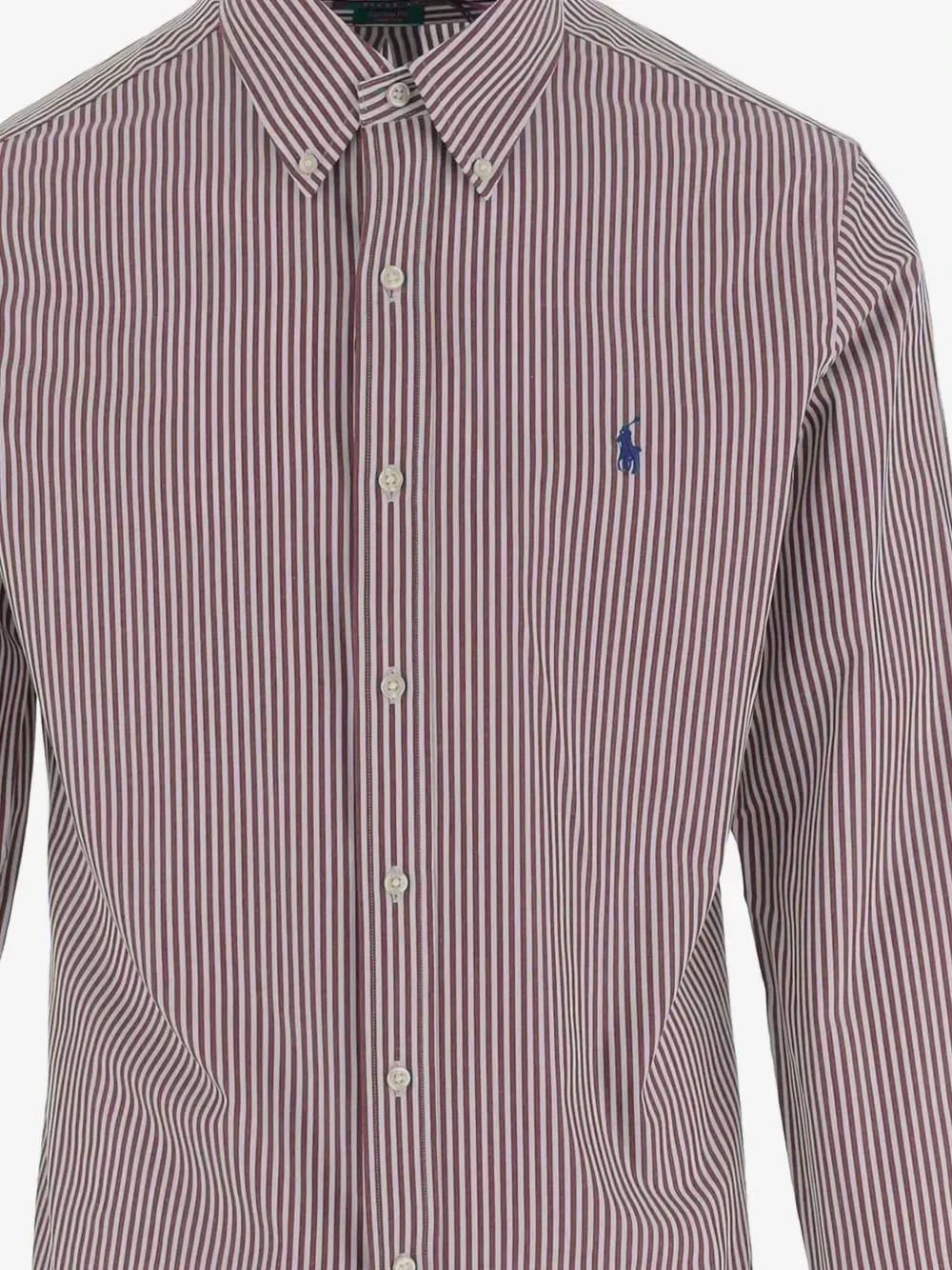 Рубашка на пуговицах в полоску POLO RALPH LAUREN, красный — фото 3