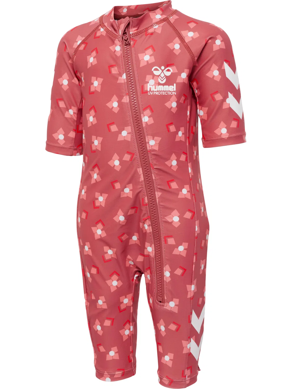 Детский купальник с длинным рукавом Hmlcala Hummel, Himbeerrosa Orchideenpink