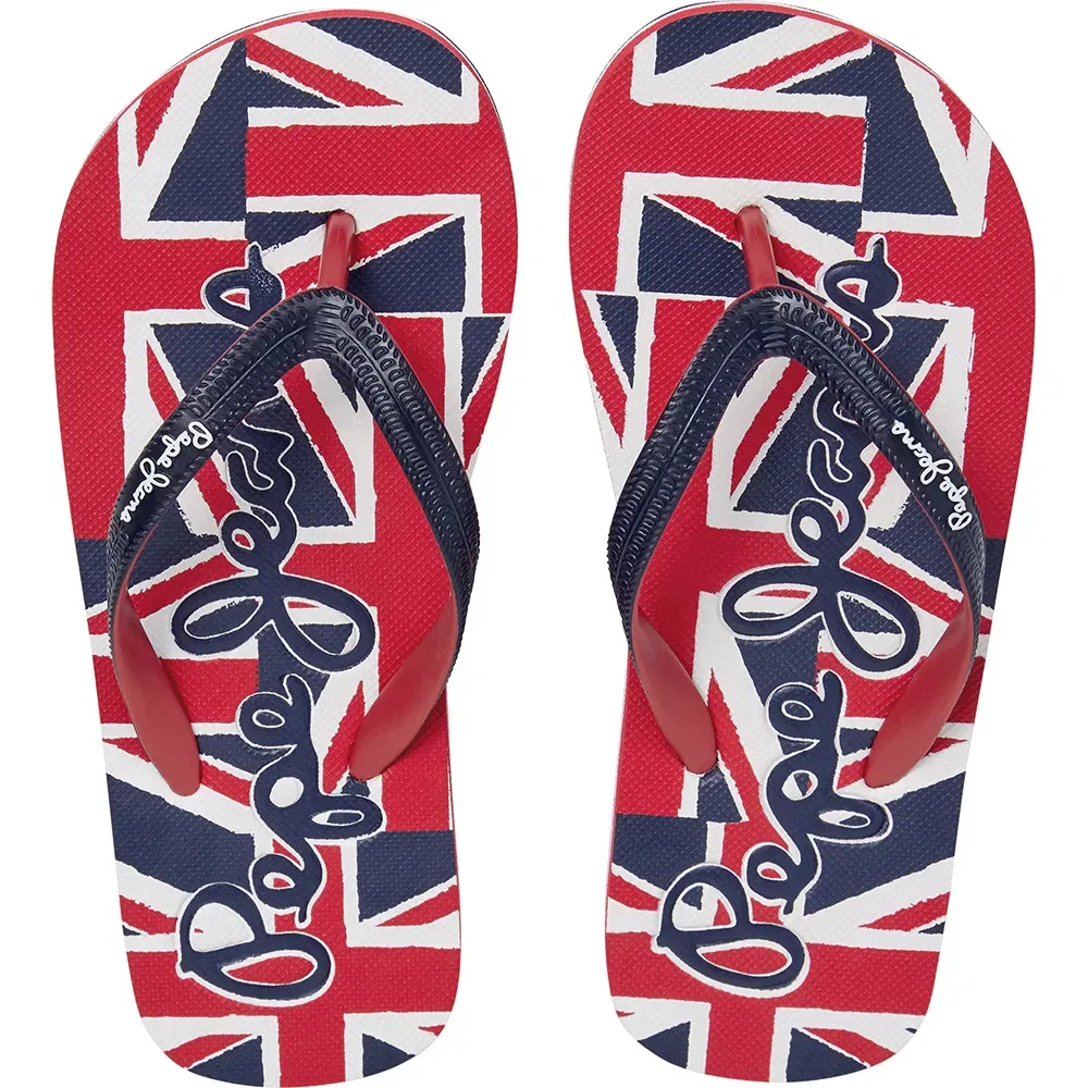 Шлепанцы Dorset Flag Pepe Jeans, красный — фото 2