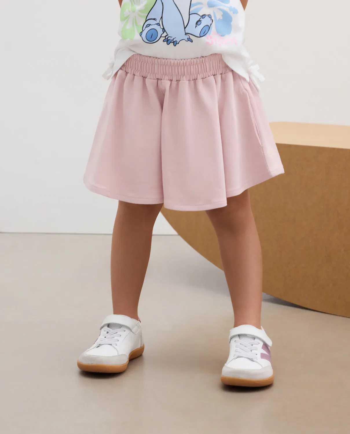 Детские шорты для девочек хлопковые Kids El Corte Inglés, Rosa — фото 2