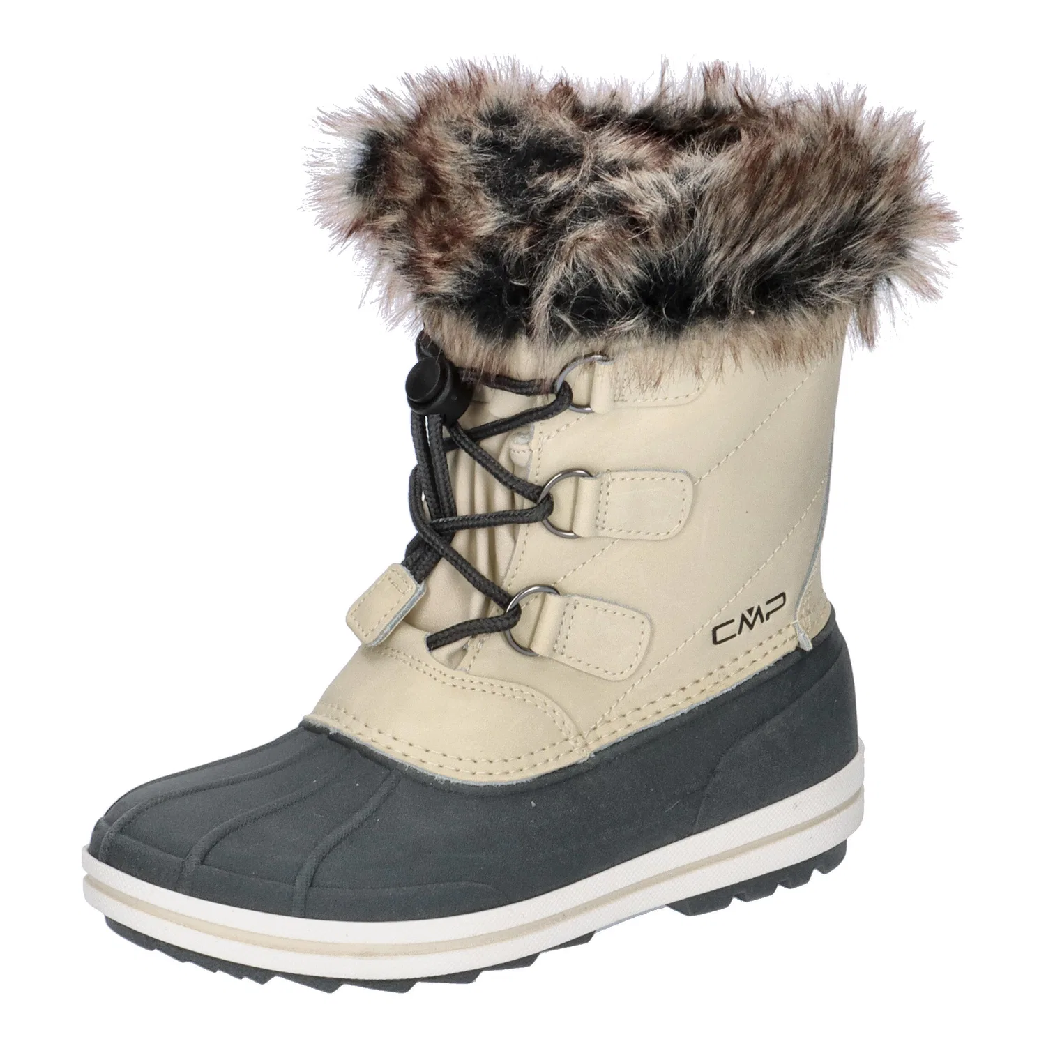 Детские зимние ботинки водонепроницаемые Anthilian Snow Boot Waterproof Cmp, Beige Schwarz