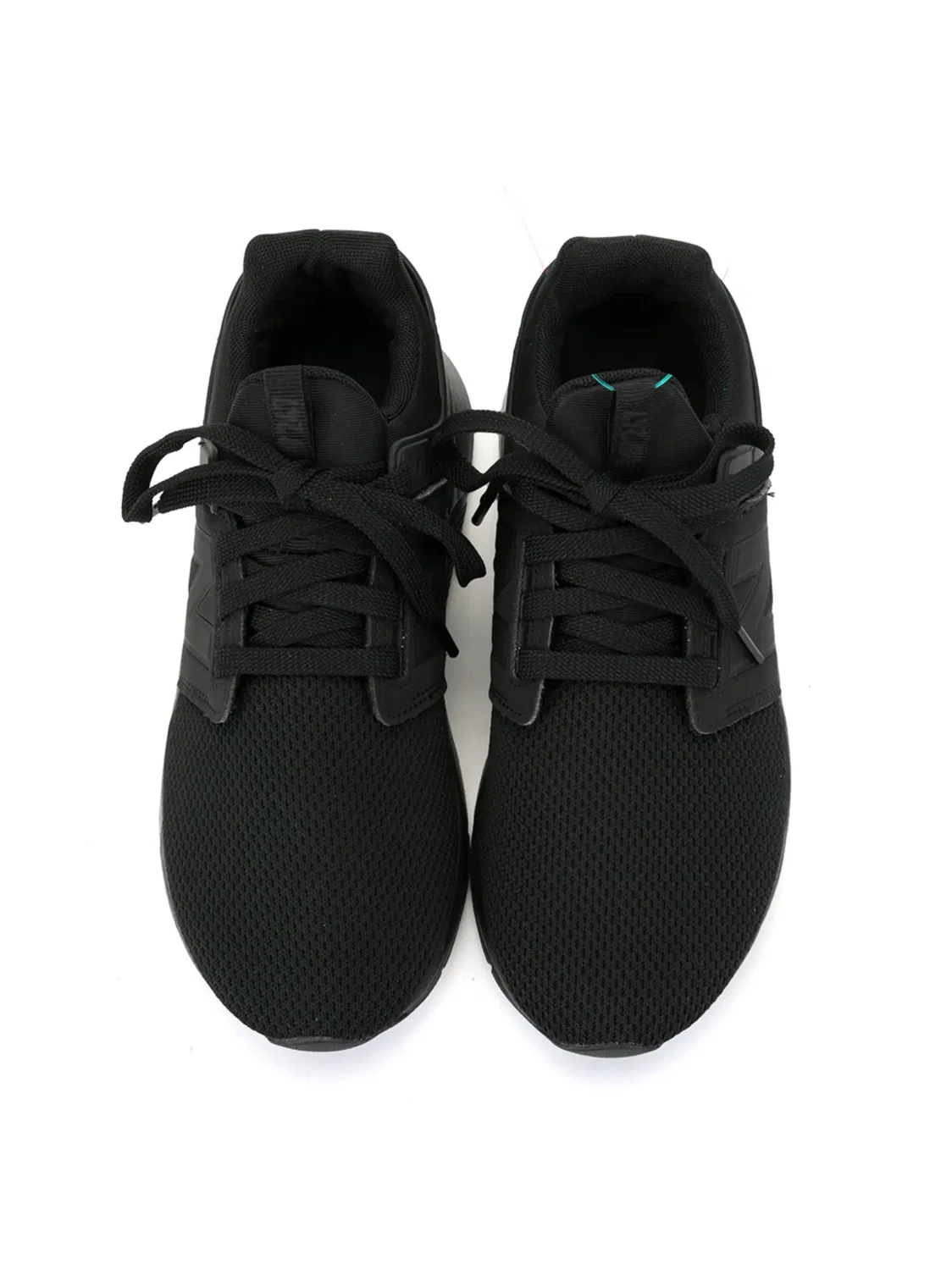Сетчатые кроссовки New Balance Kids, черный — фото 3