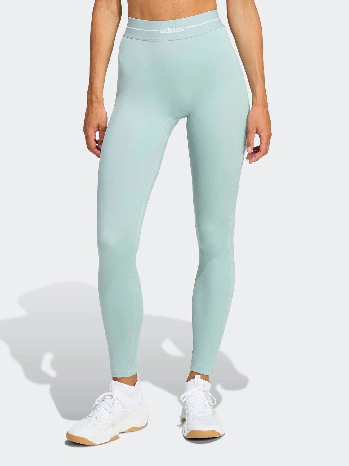 Леггинсы Hyperglam Full Length adidas, зеленый