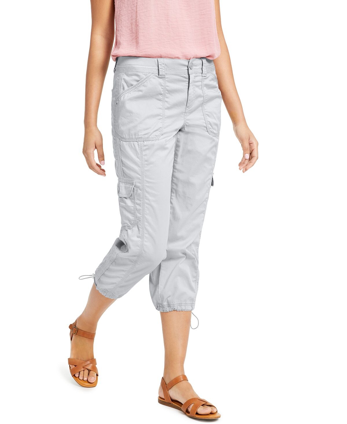 

Женские брюки-капри карго, созданные для macy's Style & Co, мульти, Серый, Женские брюки-капри карго, созданные для macy's Style & Co, мульти