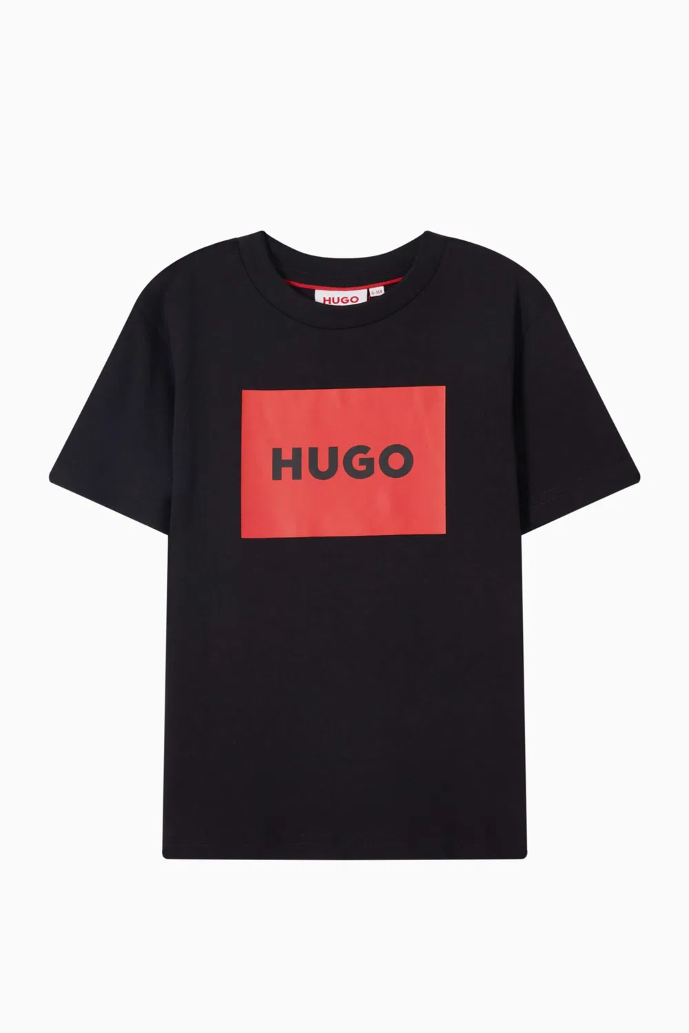 Футболка с принтом логотипа HUGO, черный