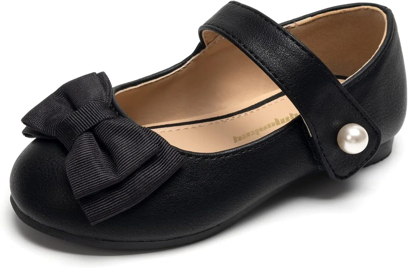 Детские туфли Мэри Джейн для девочек FUNKYMONKEY, Black Bowknot