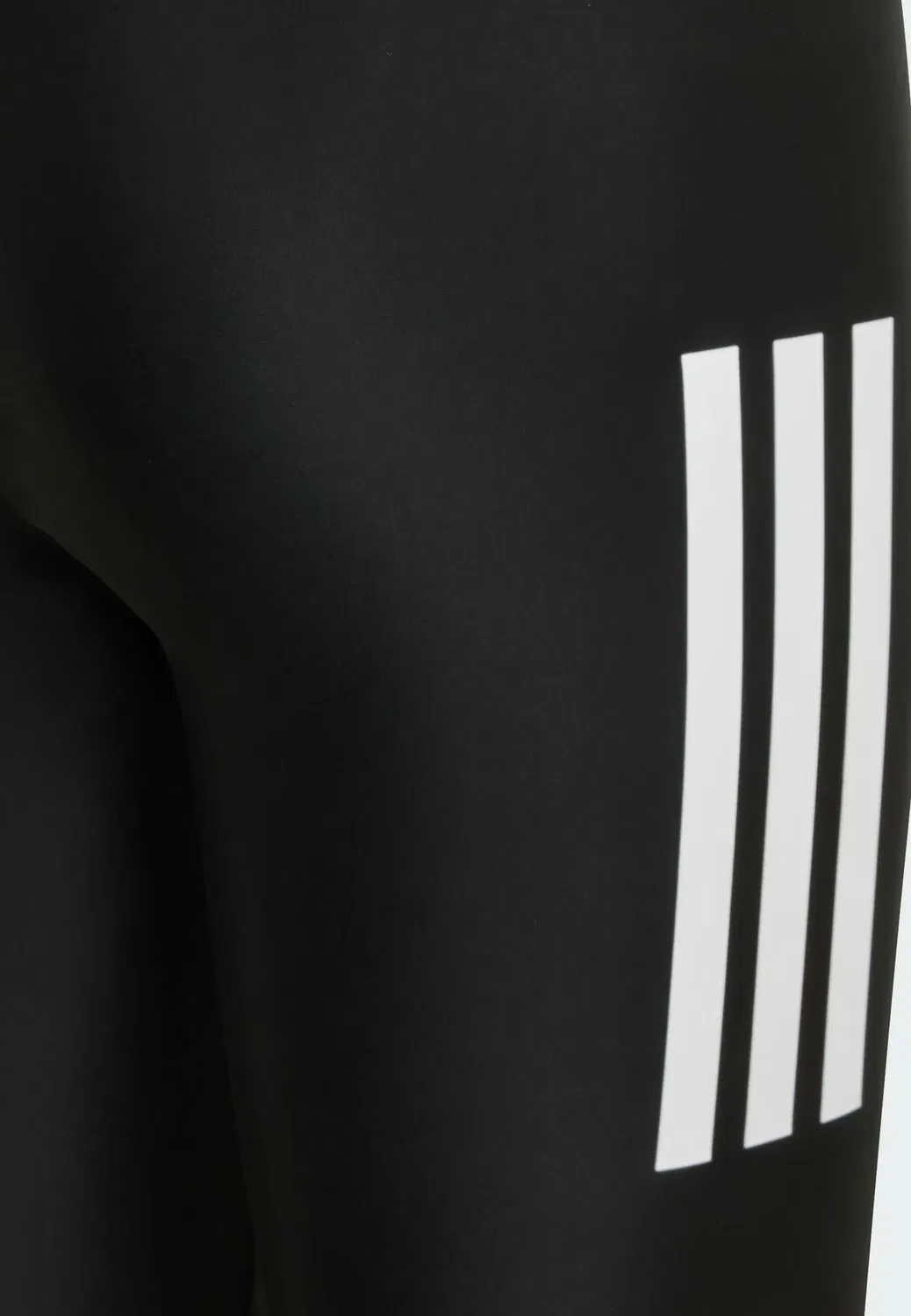Детские плавки-джаммеры с тремя полосками, унисекс Adidas Performance, Black/White — фото 2