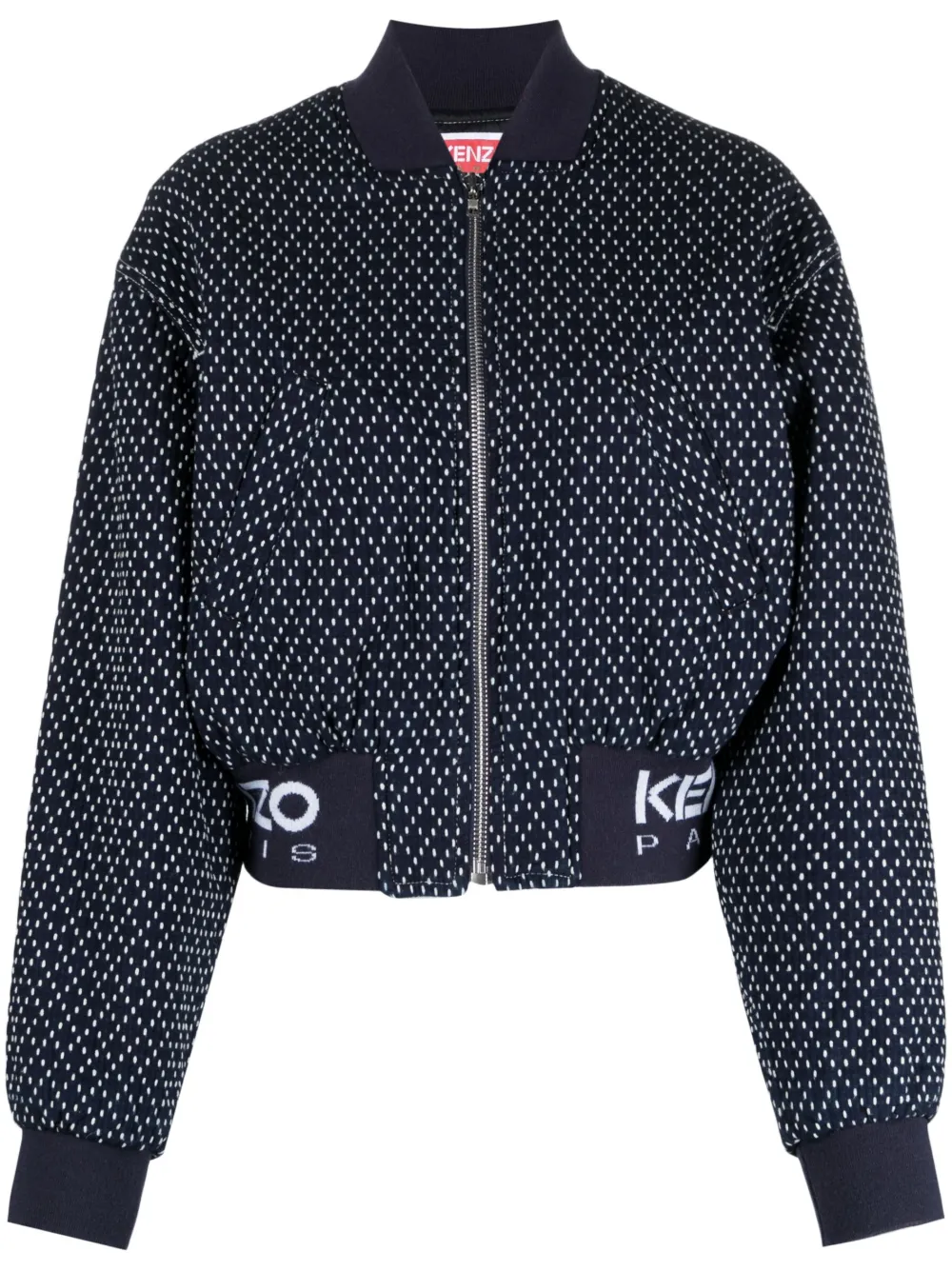 

Бомбер Sashiko Stitch с вышивкой KENZO, синий