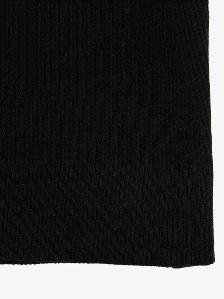 Свитер LACOSTE с многослойным дизайном, Black — фото 4