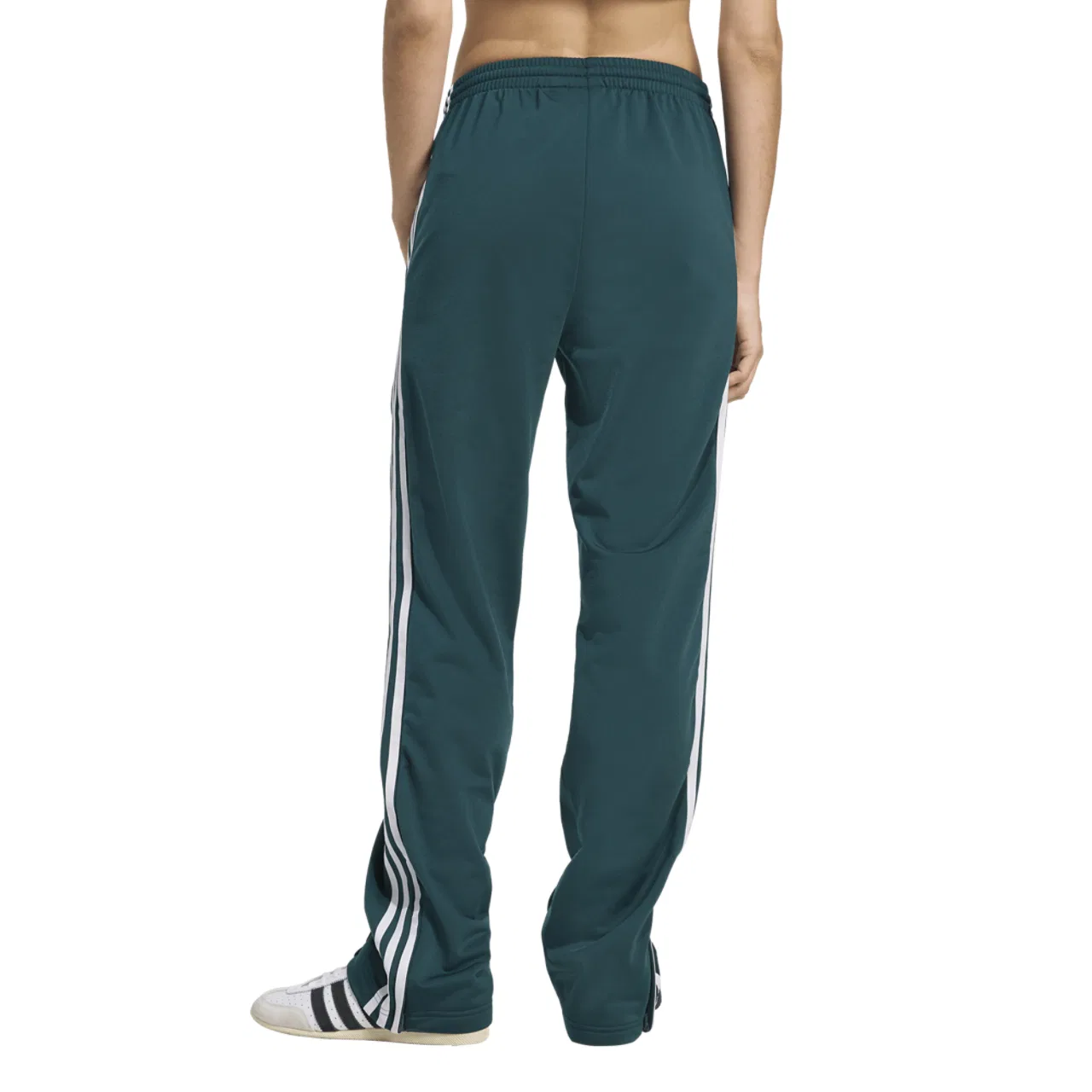 Женские спортивные штаны свободного кроя Firebird Track Pants adidas, Aurora Ivy/White — фото 2