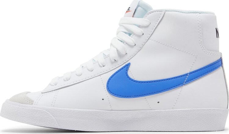 Кроссовки Nike Blazer Mid '77 GS 'White Red Blue', белый — фото 4