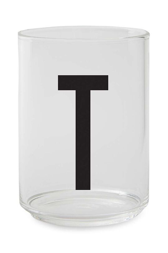 

Персональный стакан для питья Design Letters, прозрачный