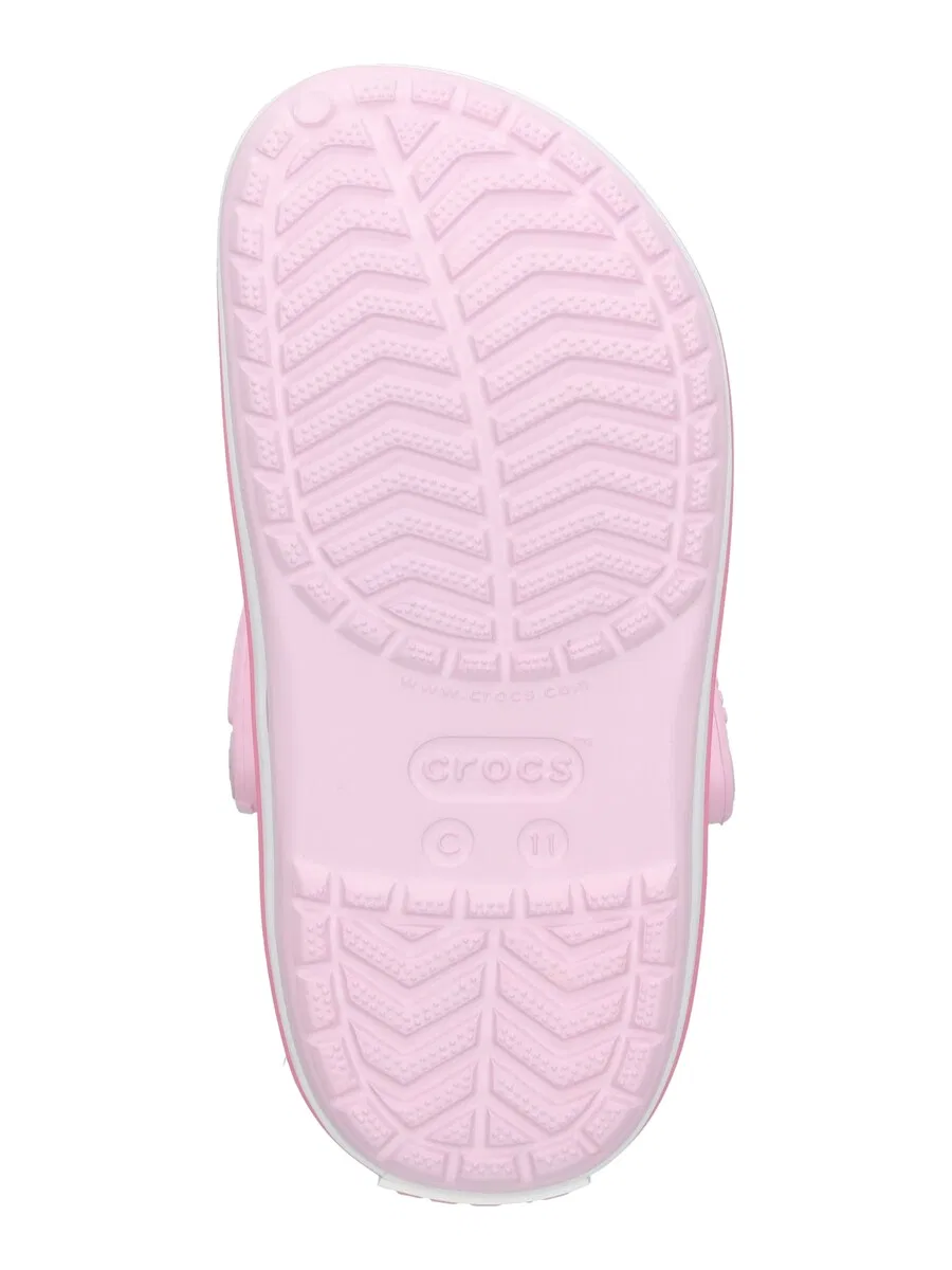 Сандалии Crocs в розовом и светло-розовом цвете — фото 3
