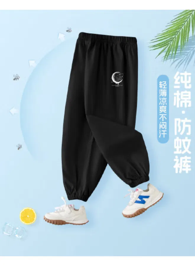 Штаны с принтом для мальчиков, модель Mosquito-Repellent, Jeanswest, черный