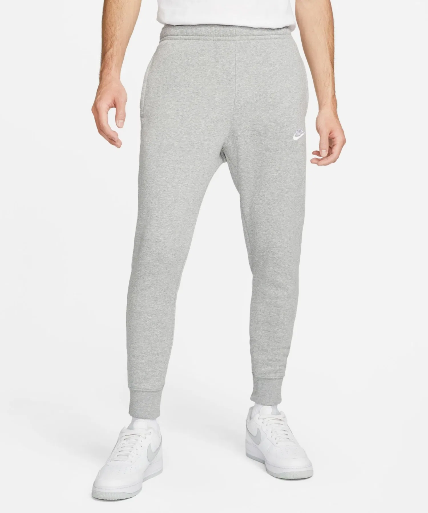 《В наличии комплект》 Спортивные брюки Nike Sportswear Club Fleece Joggers BV2672-063, темно-серый меланж