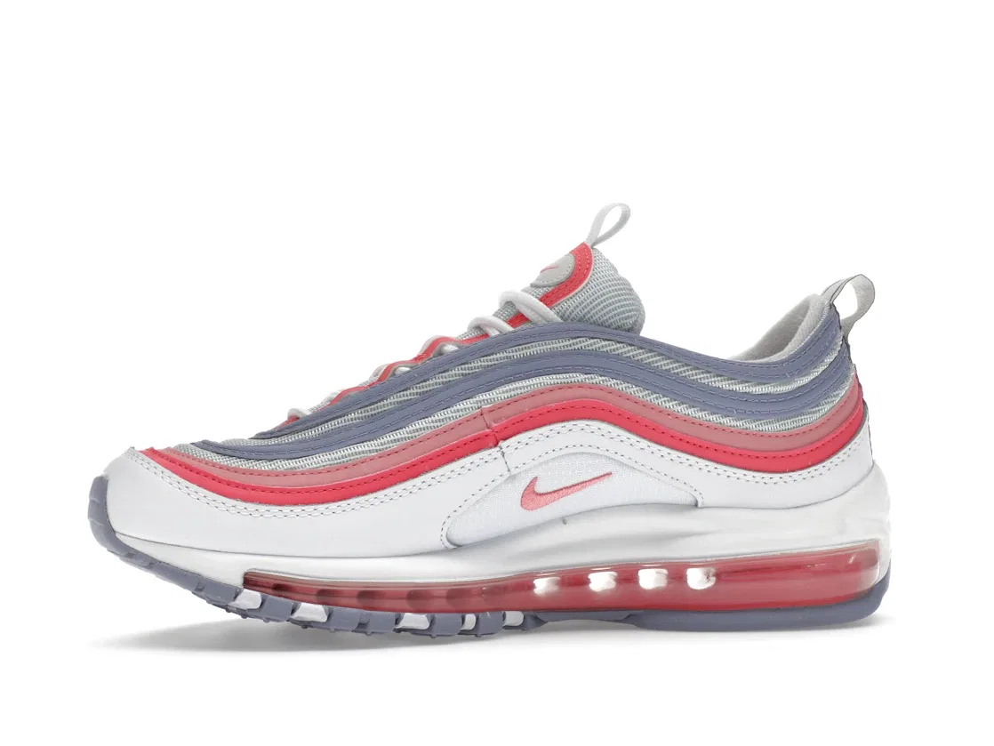Детские кроссовки Lifestyle Nike Air Max 97, White/Photon Dust/Indigo Haze/Coral Chalk — фото 3