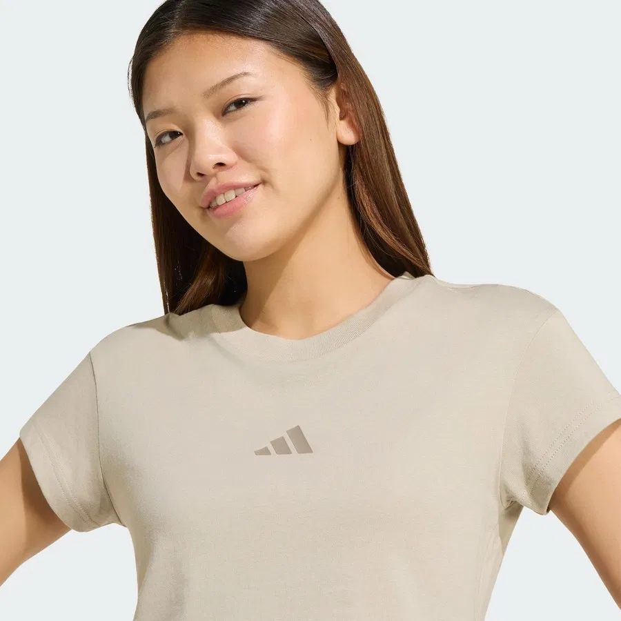 Футболка с принтом Future Icons Small Logo adidas, Черный — фото 4