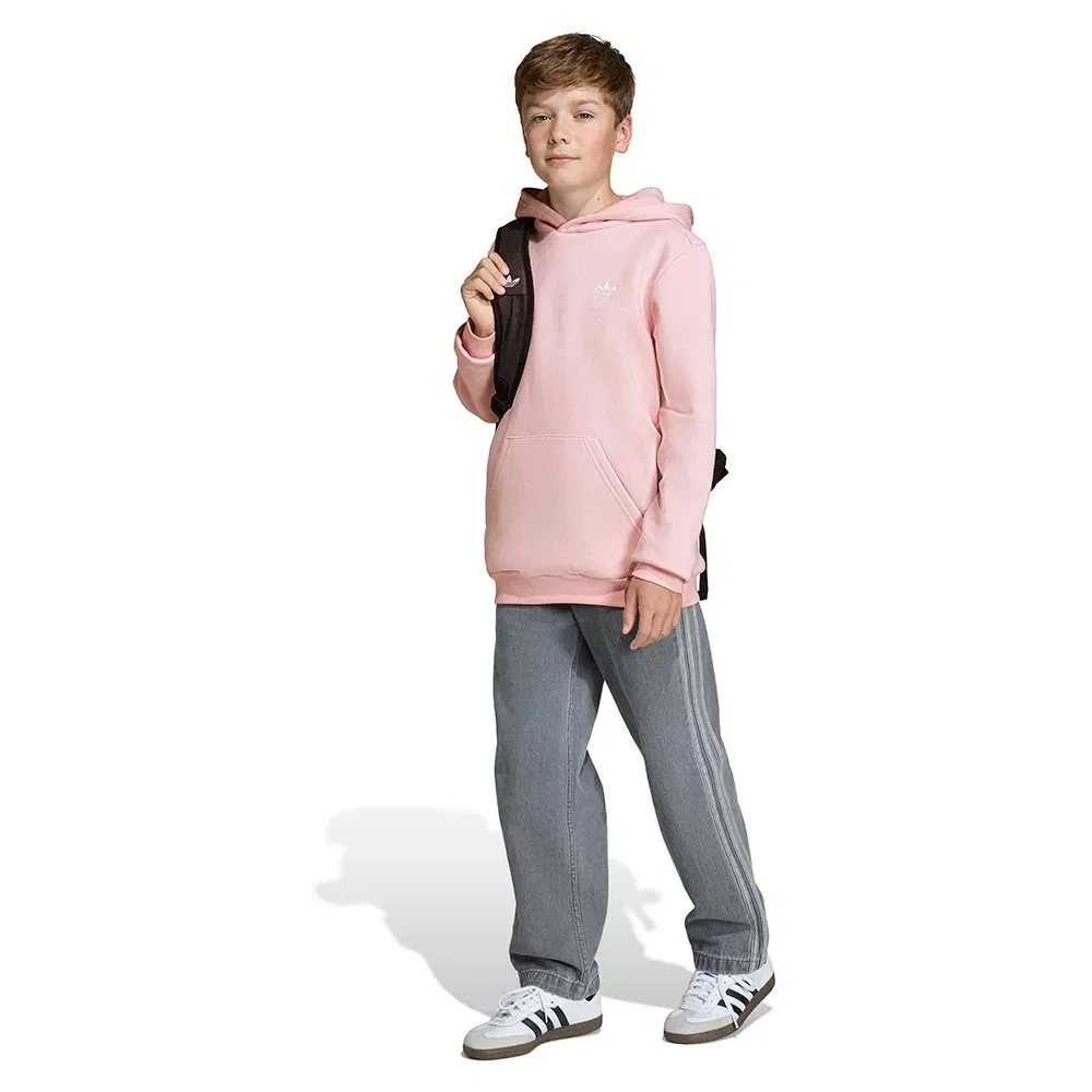 Худи из French Terry Adidas Originals, розовый — фото 4