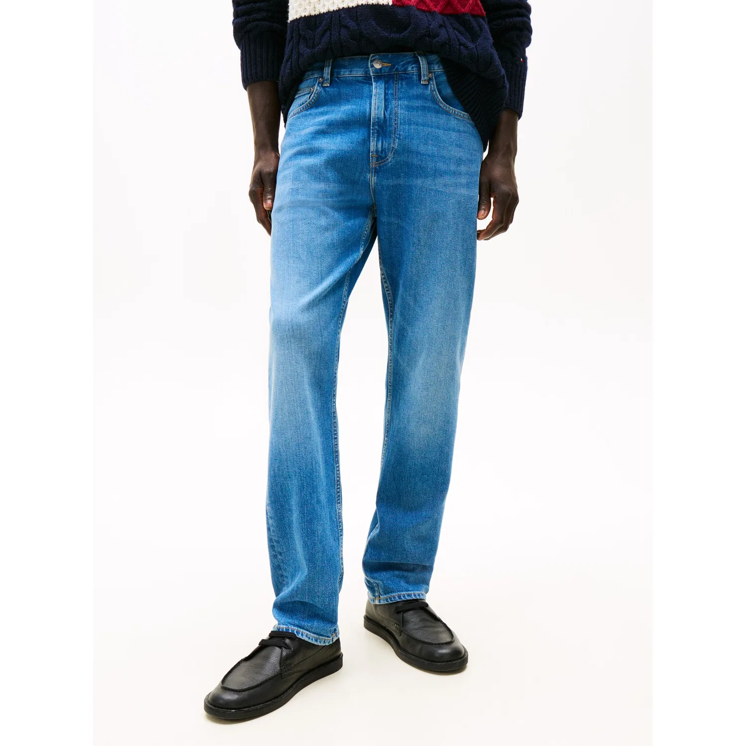 Мужские прямые джинсы с slim fit Tommy Hilfiger, Blue