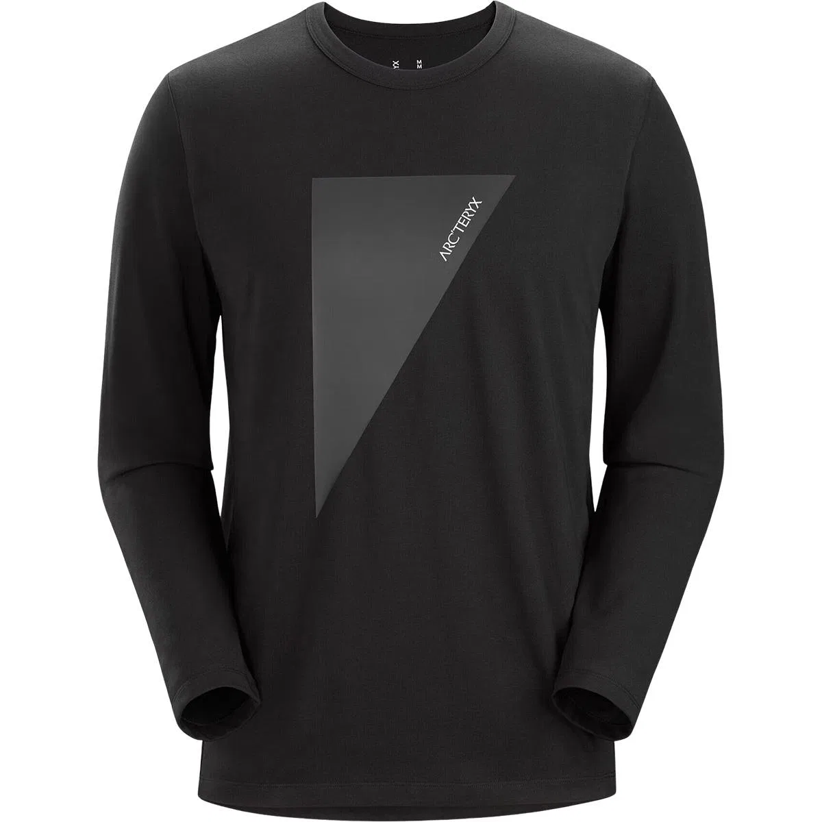 Мужская футболка с принтом Captive Arc'postrophe Word ML Arcteryx, Black Sapphire — фото 3