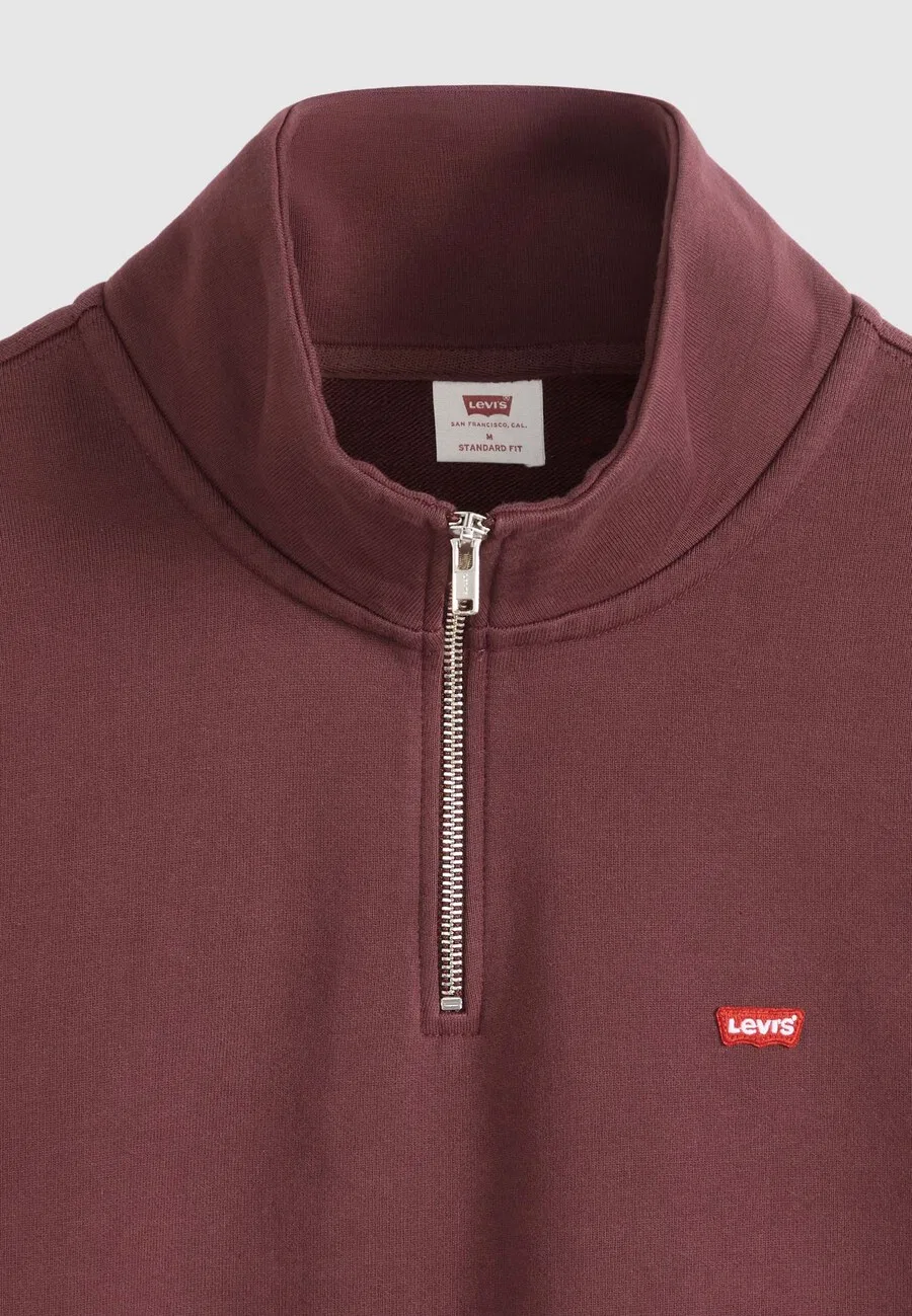Толстовка LEVI'S «Original Housemark» в цвете Бордо — фото 3