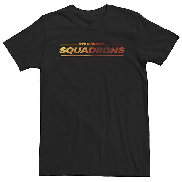 

Футболка с логотипом Squadrons, большие размеры Star Wars