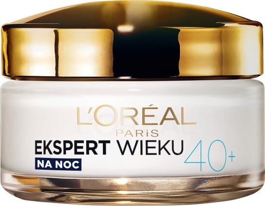 

Разглаживающий ночной крем против морщин, 50 мл L'oreal Paris, Age Expert 40+, L'oréal Paris