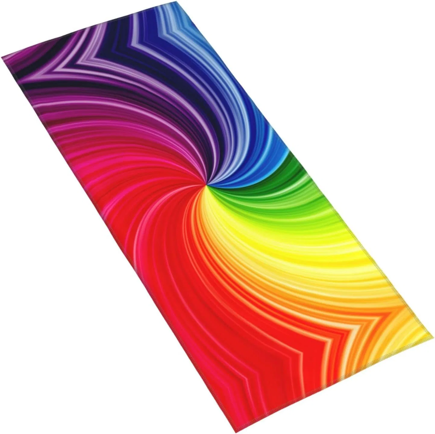 Полотенца для рук с рейнобоу-спиралью, BAFAFA, микрофибра, 30x30 см, мультиколор — фото 2